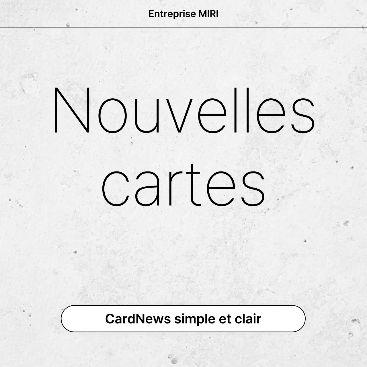 Publicité blanche de conception simple