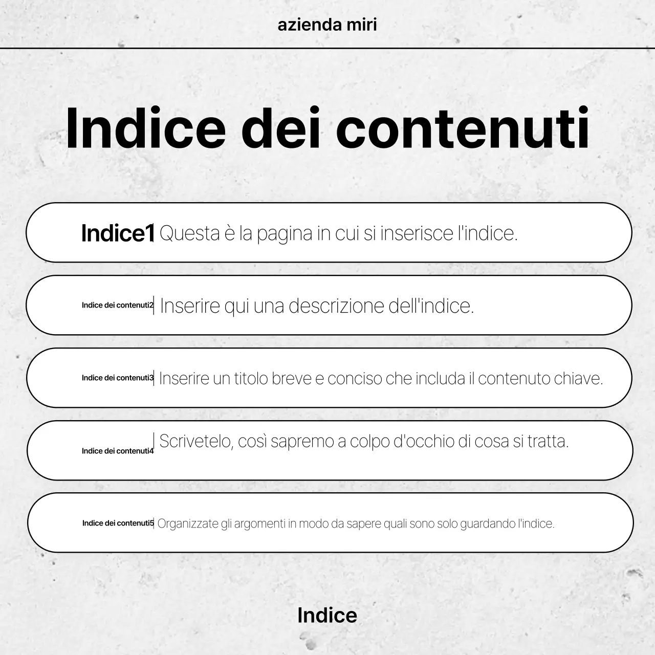 Annuncio bianco dal design semplice