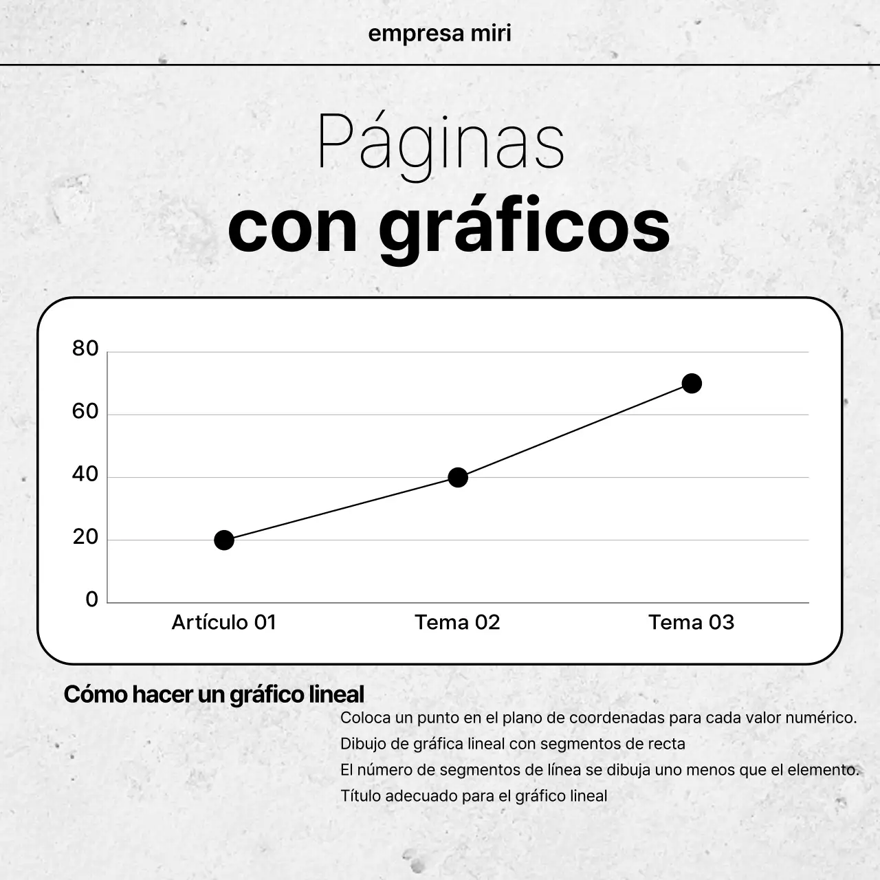 Anuncio blanco de diseño sencillo