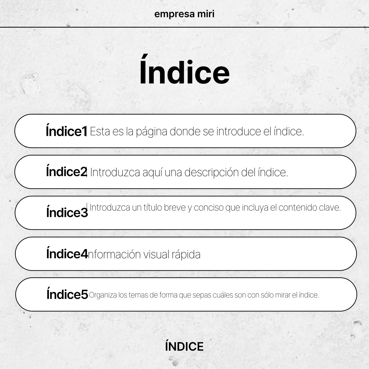 Anuncio blanco de diseño sencillo