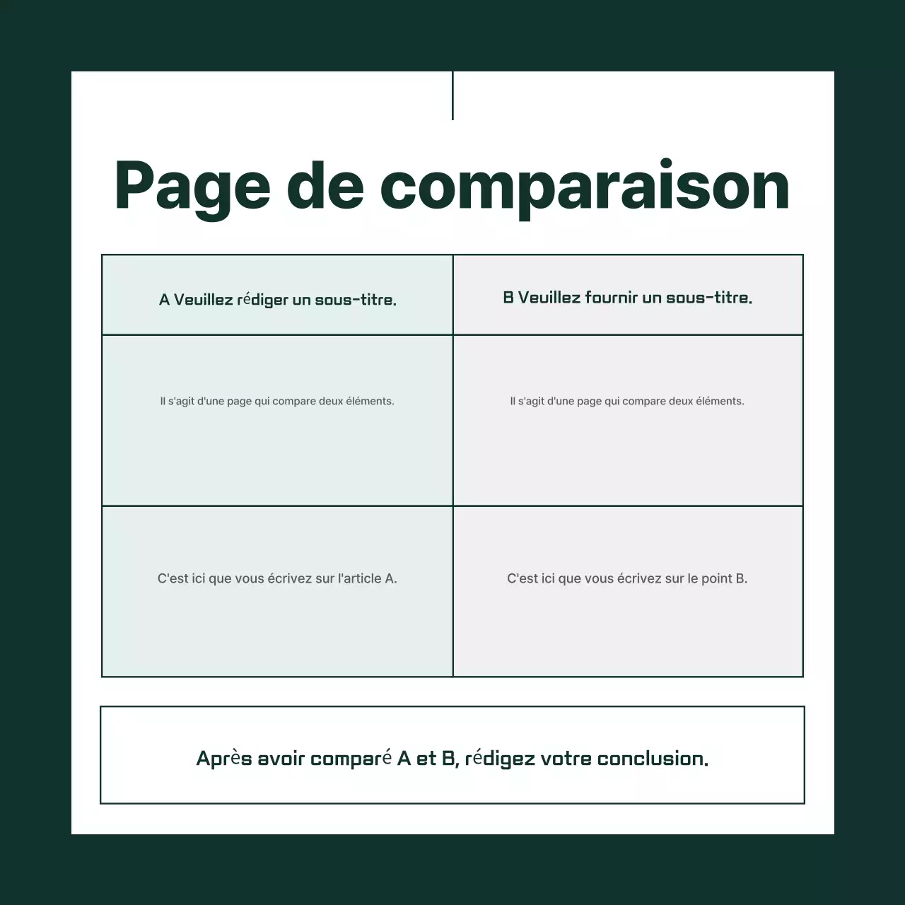 Kaki Simple Design Ad