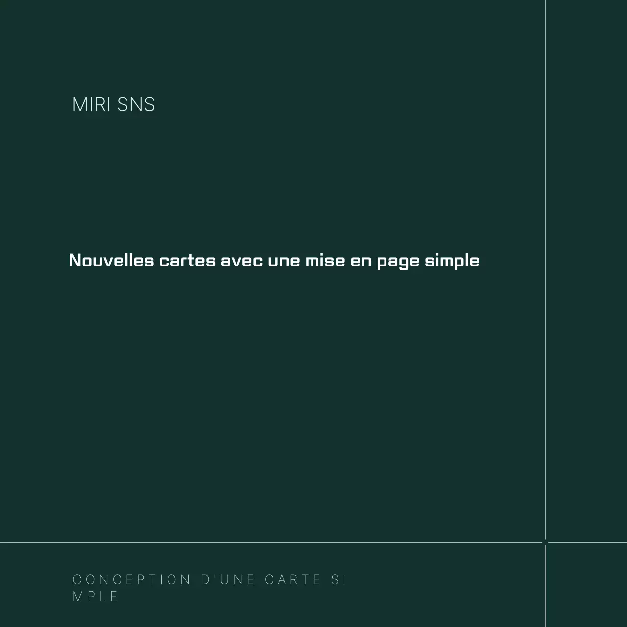 Kaki Simple Design Ad