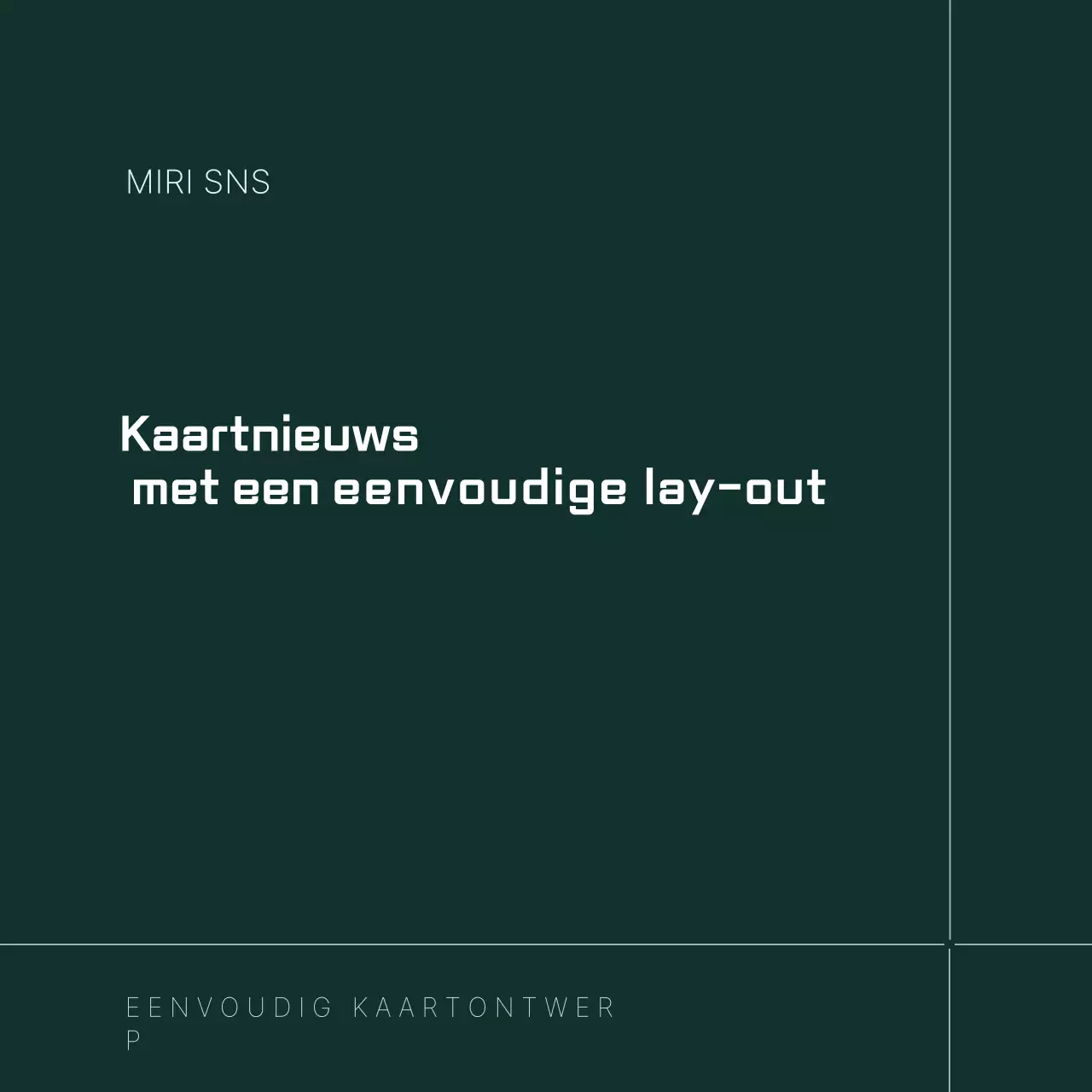 Khaki eenvoudig ontwerp advertentie