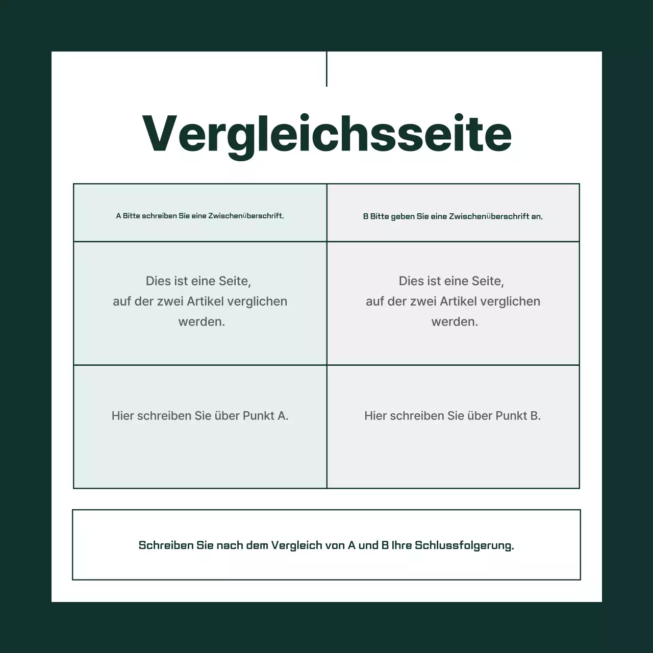 Khaki Einfaches Design Anzeige