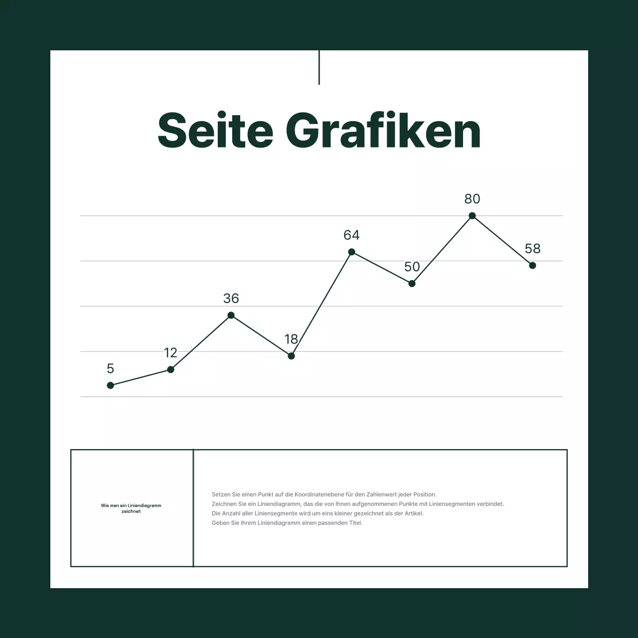 Khaki Einfaches Design Anzeige