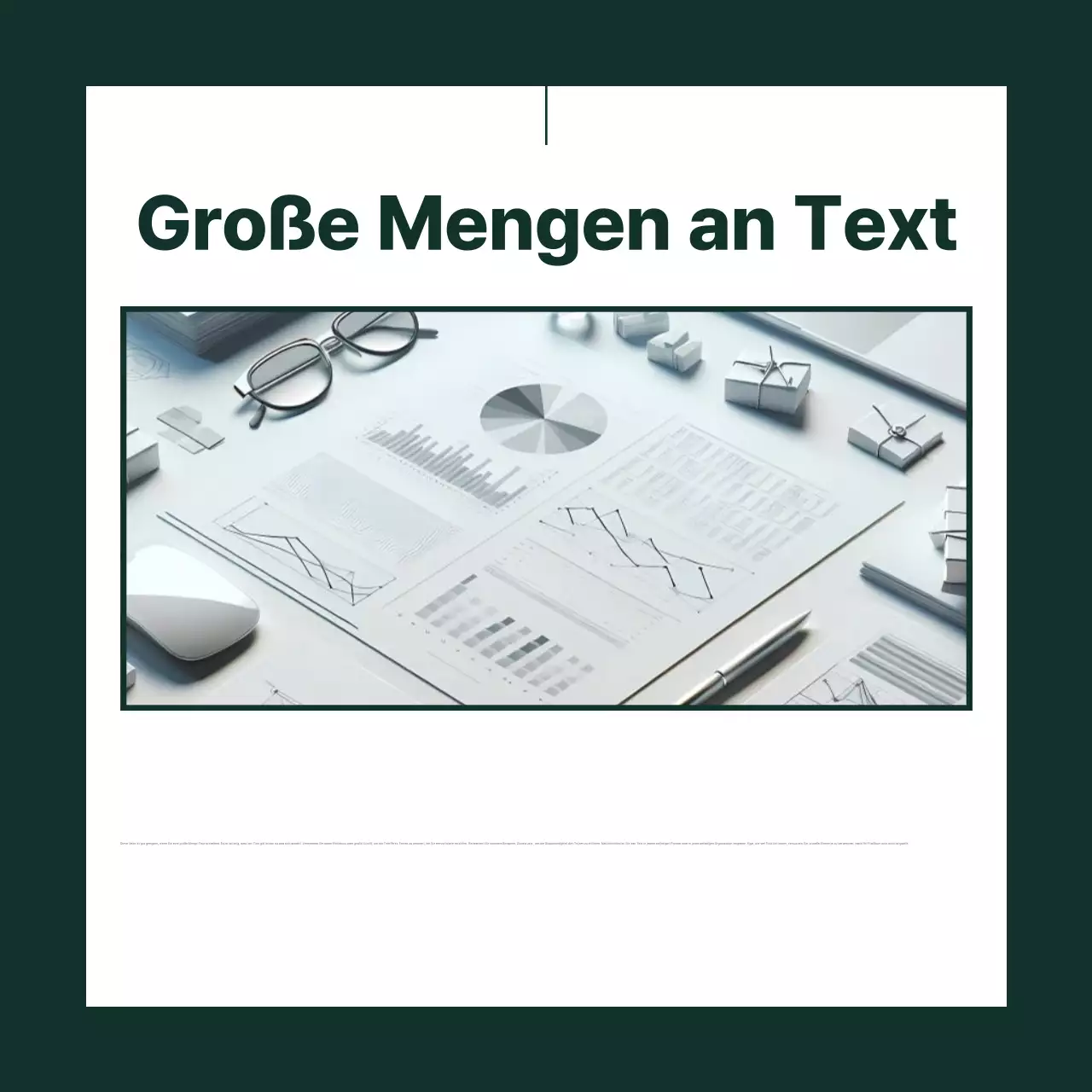 Khaki Einfaches Design Anzeige