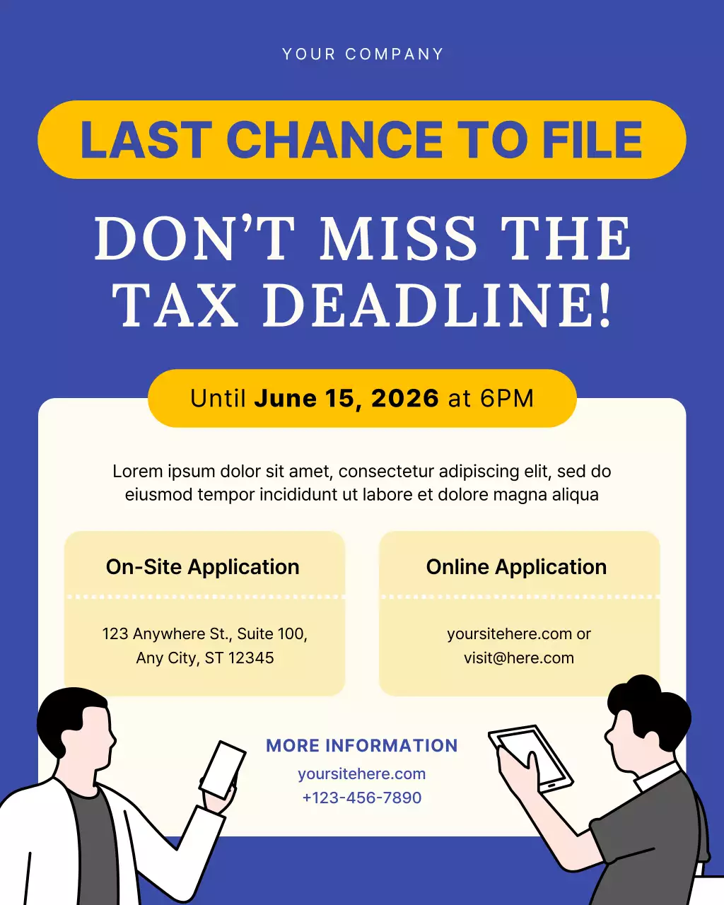 Teal Modern Tax Announcement Instagram Post