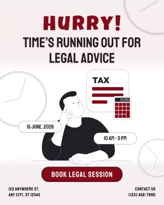 Green Modern Legal Advice Promotion Instagram Post