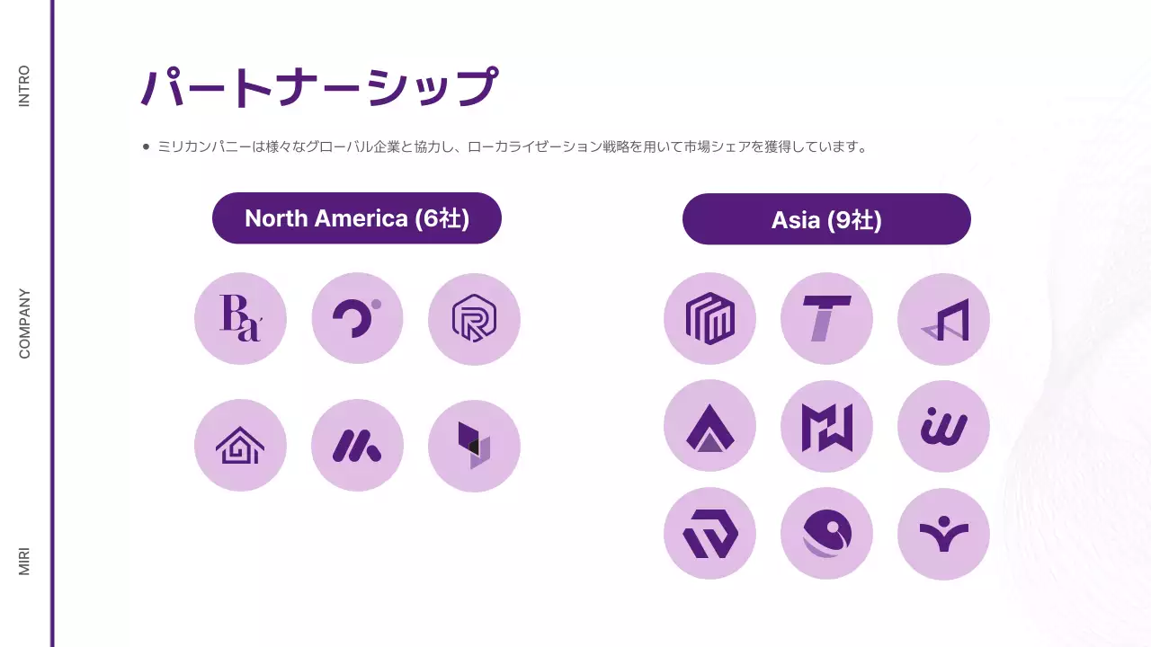 紫 モダン 会社案内 プラン