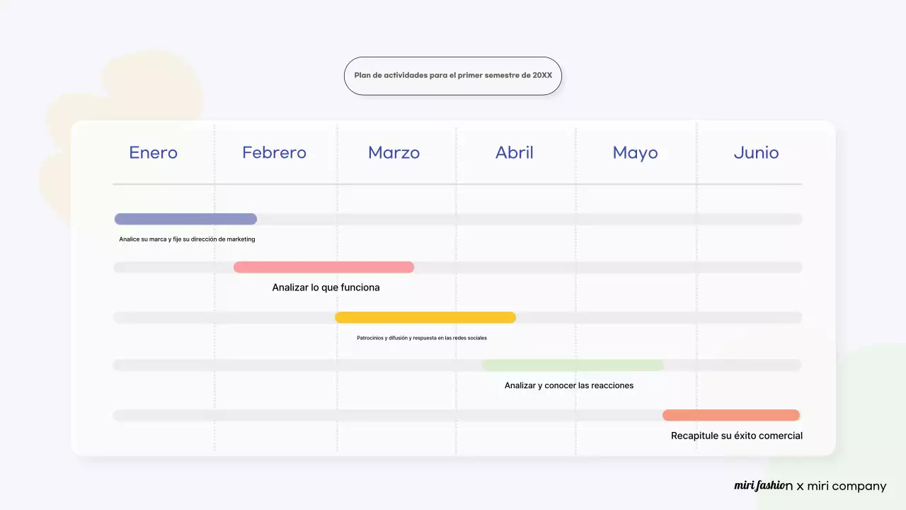 Informe Orange Modern Fashion