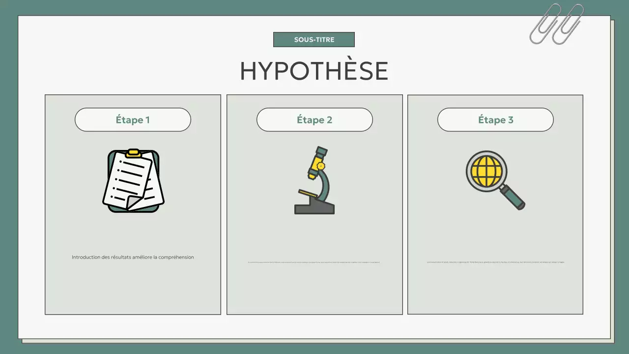 présentation de thèse moderne sarcelle