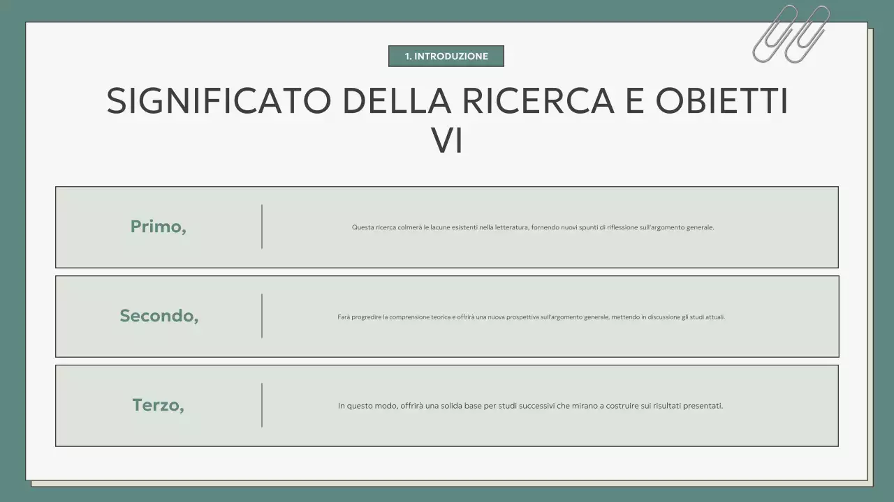 presentazione di tesi moderna in alzavola