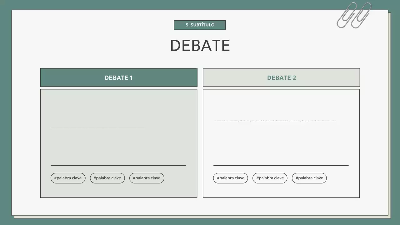 teal modern thesis presentation