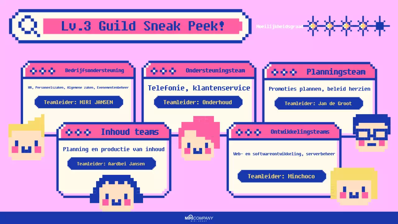 Roze retro welkomstadvertentie