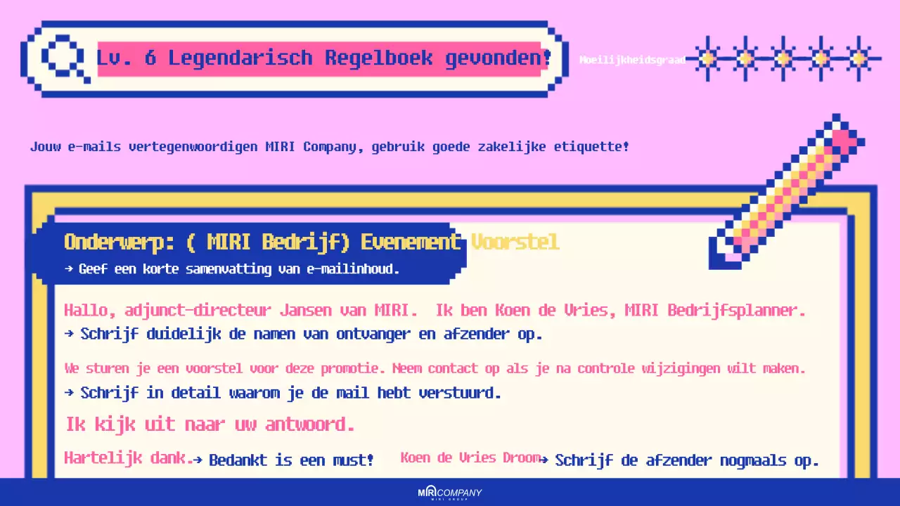 Roze retro welkomstadvertentie