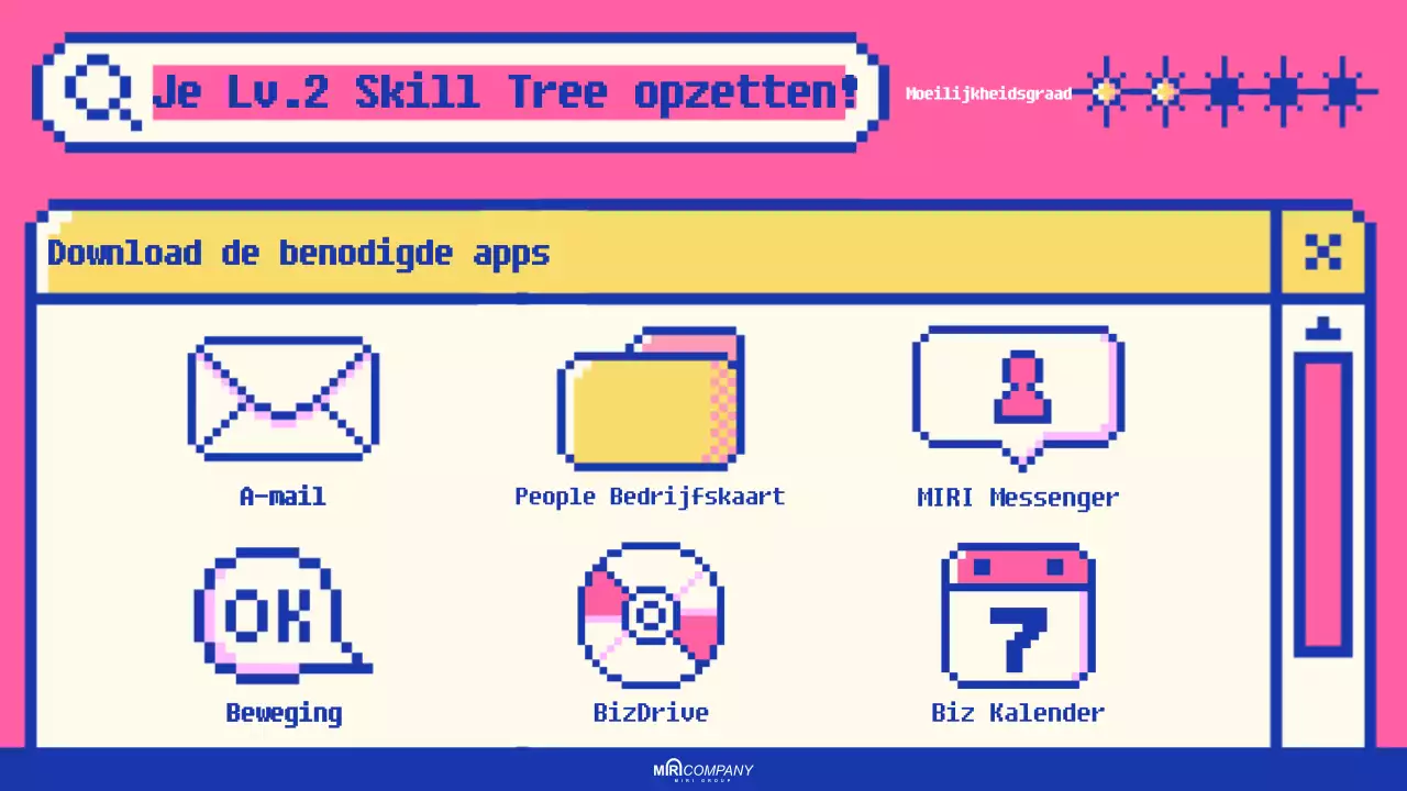 Roze retro welkomstadvertentie