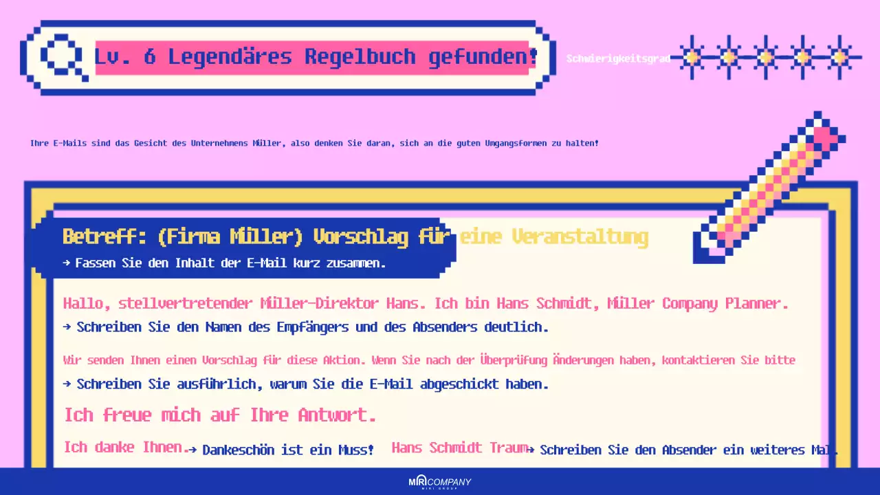 Rosa Retro-Werbeanzeige