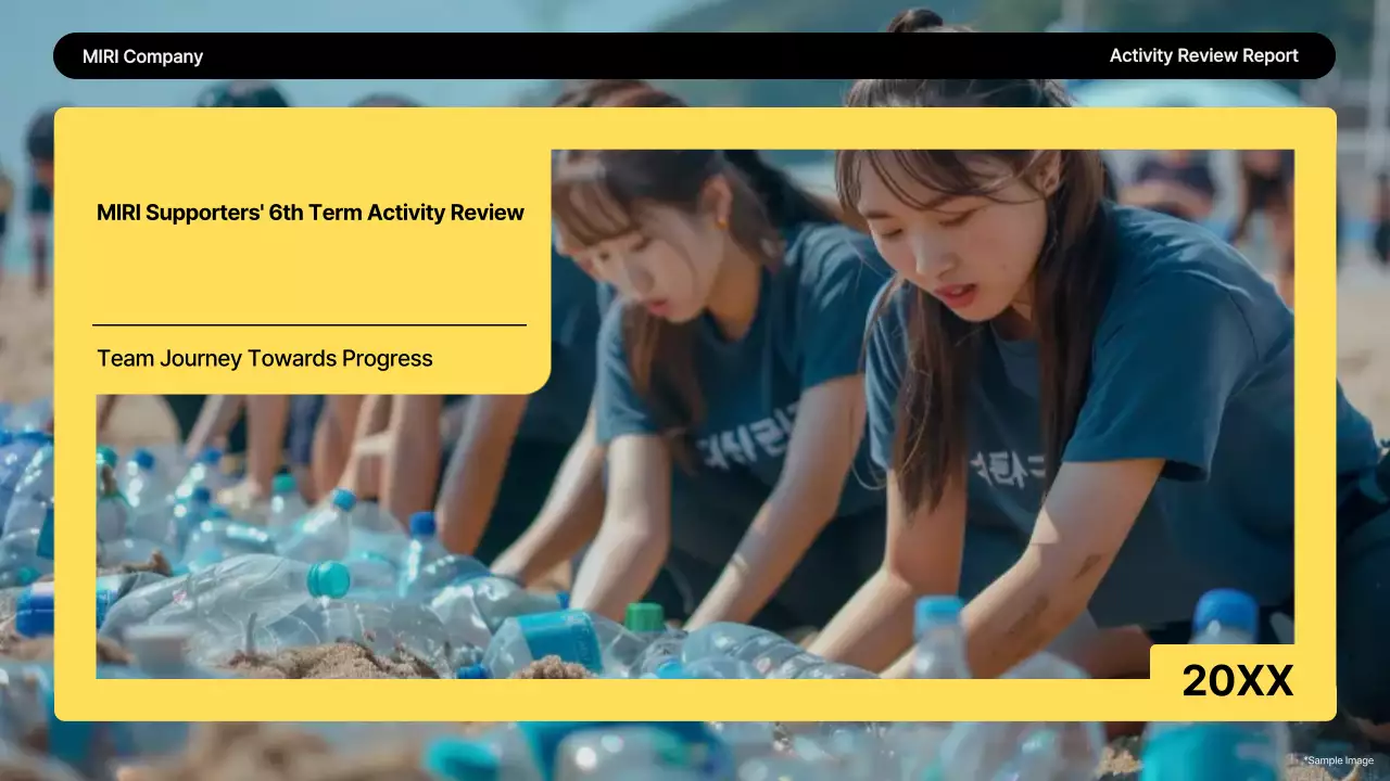 báo cáo môi trường sạch màu vàng