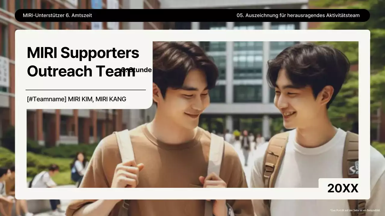 Gelber Bericht über eine saubere Umwelt