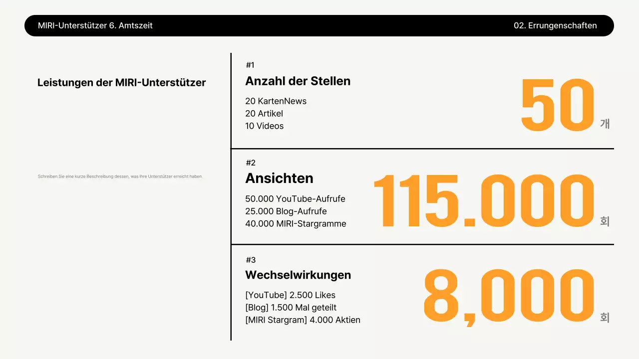 Gelber Bericht über eine saubere Umwelt