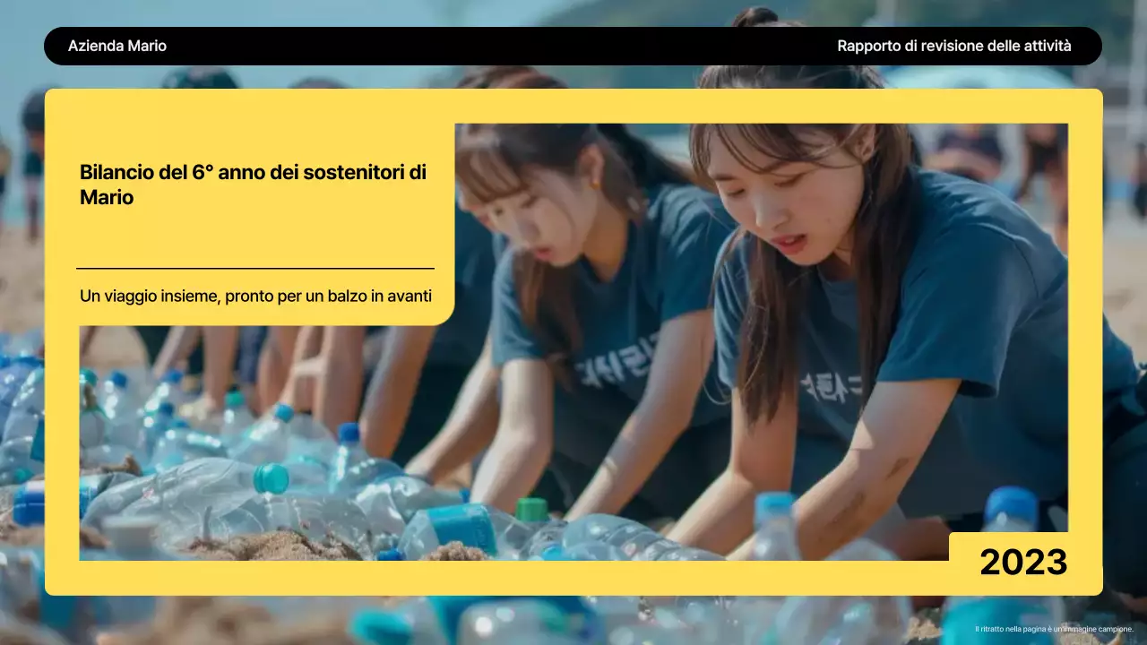 Rapporto Giallo Ambiente Pulito