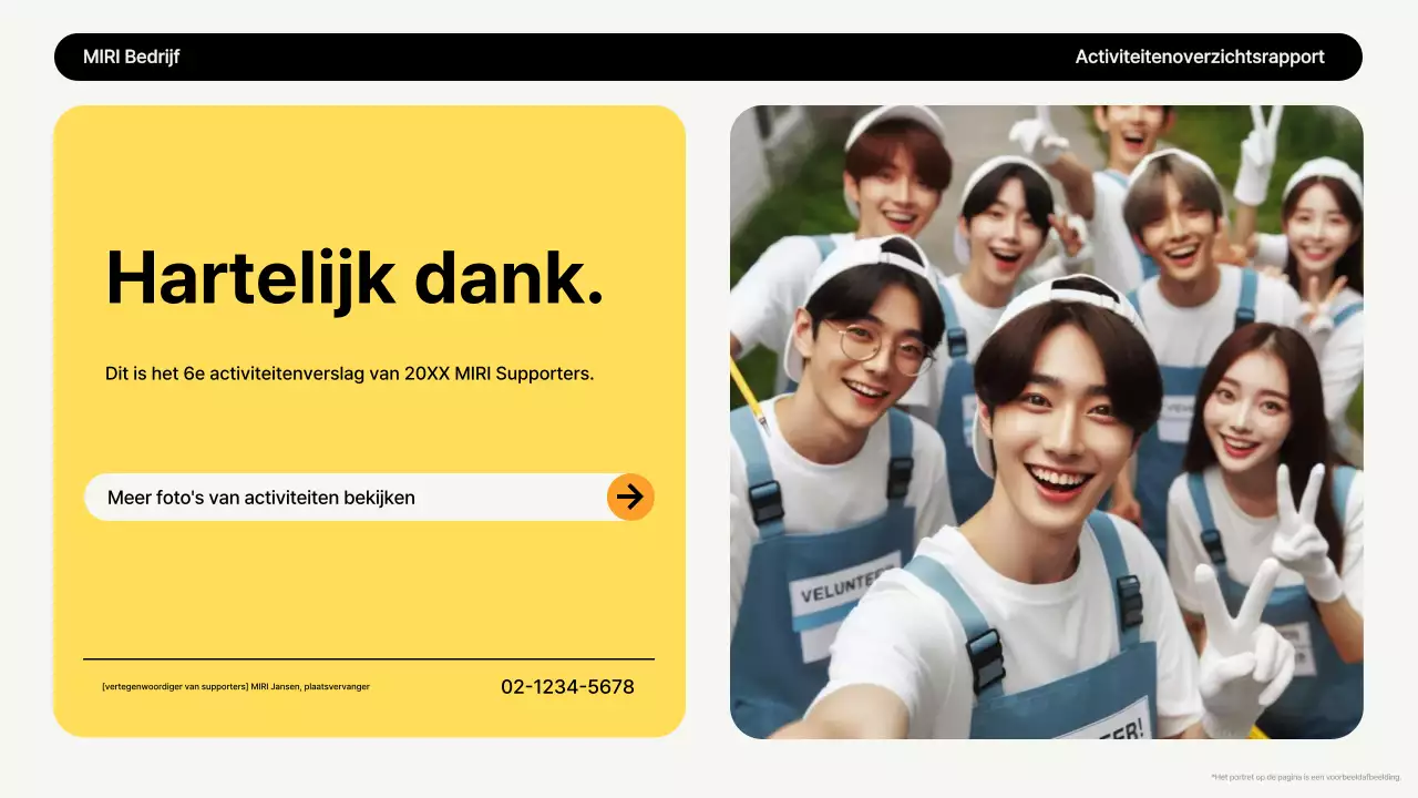 Geel Schoon Milieu Rapport