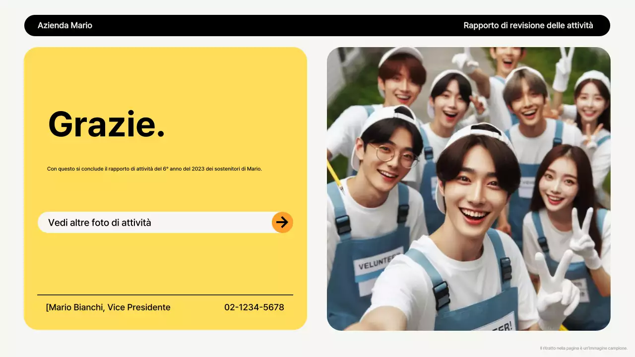 Rapporto Giallo Ambiente Pulito