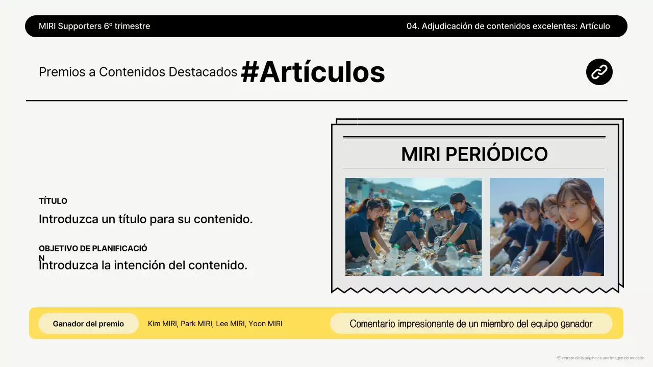 Informe amarillo sobre medio ambiente limpio