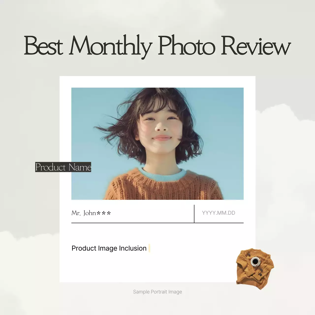 Uma coleção de modelos de revisão simples em bege