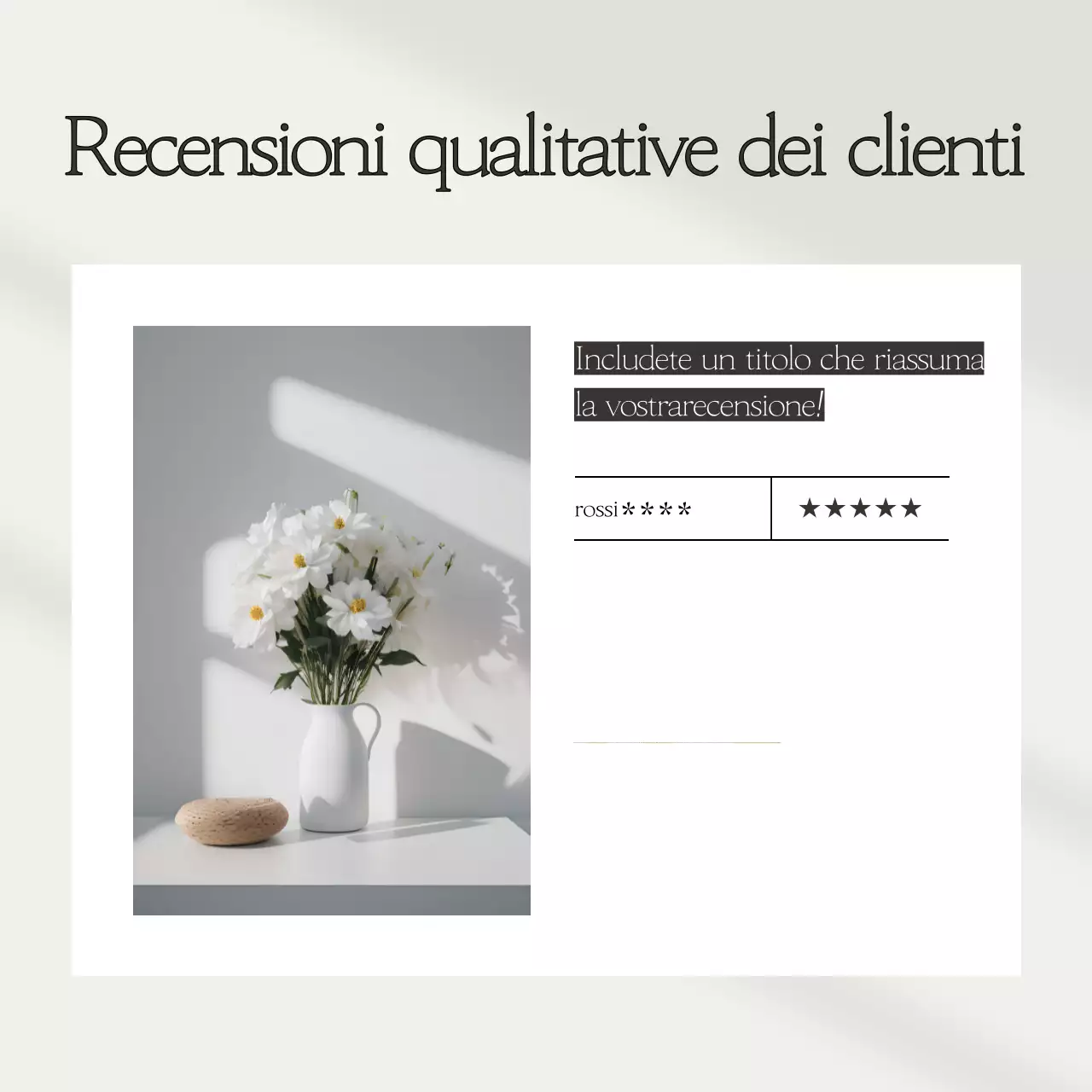 Una raccolta di semplici modelli di revisione in beige