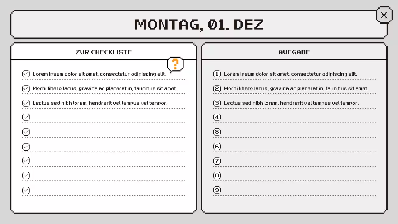 rosa retro klasse agenda