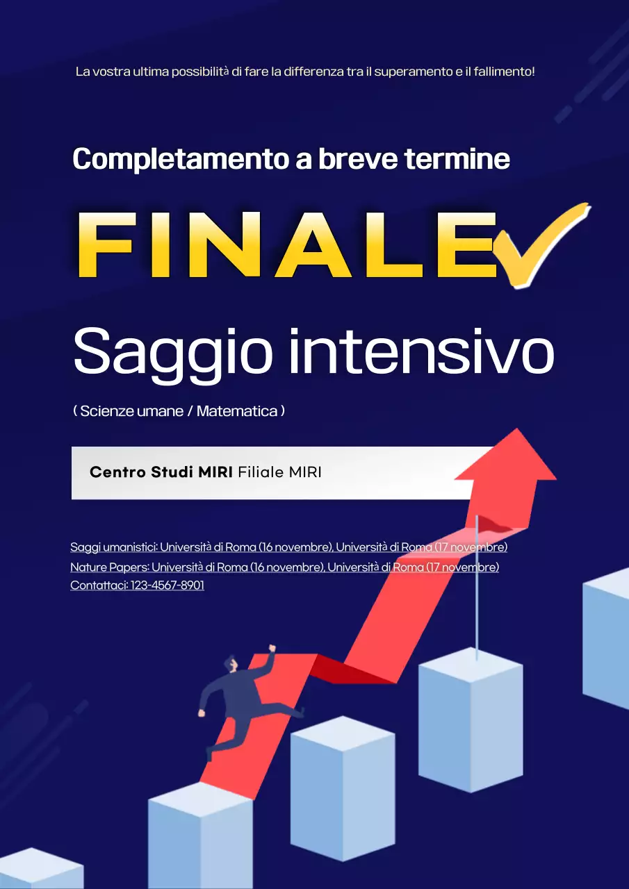 Un corso accelerato sul saggio moderno in blu navy