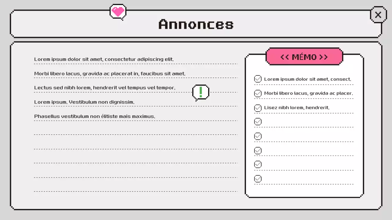 agenda de classe rétro rose
