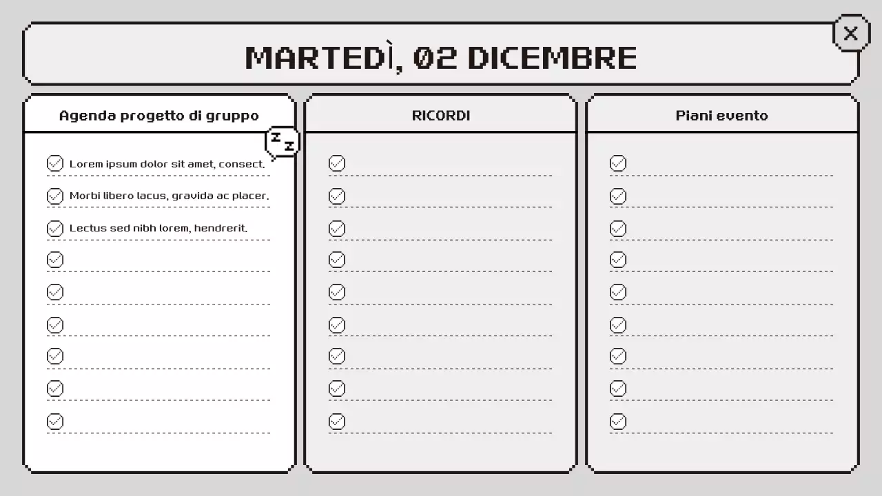 agenda di classe rosa retrò