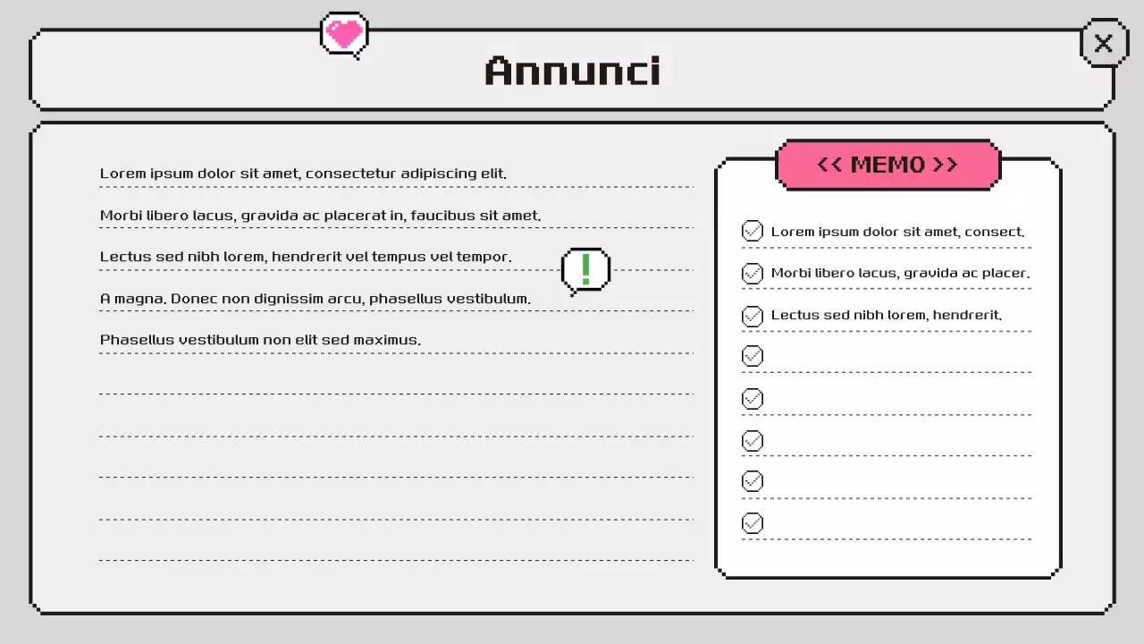 agenda di classe rosa retrò