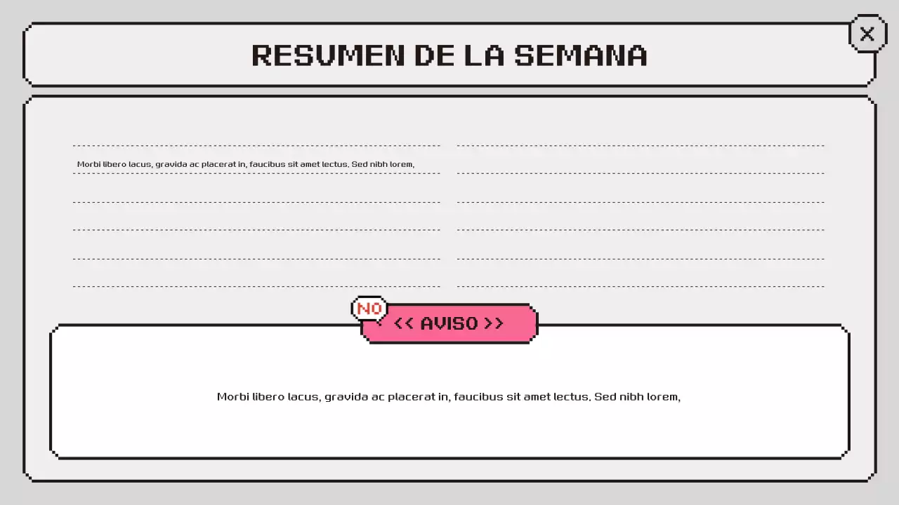 agenda de clase retro rosa