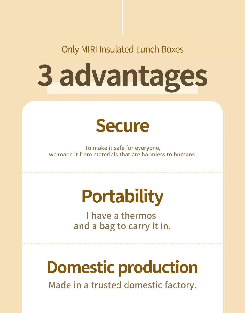 Beige Modern Lunch Box Ad