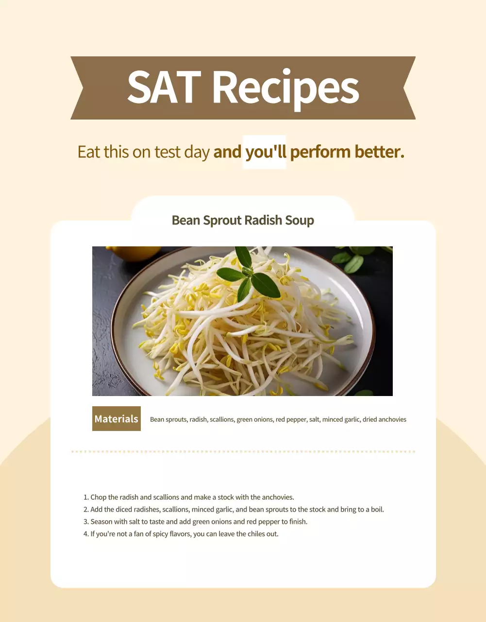 Beige Modern Lunch Box Ad