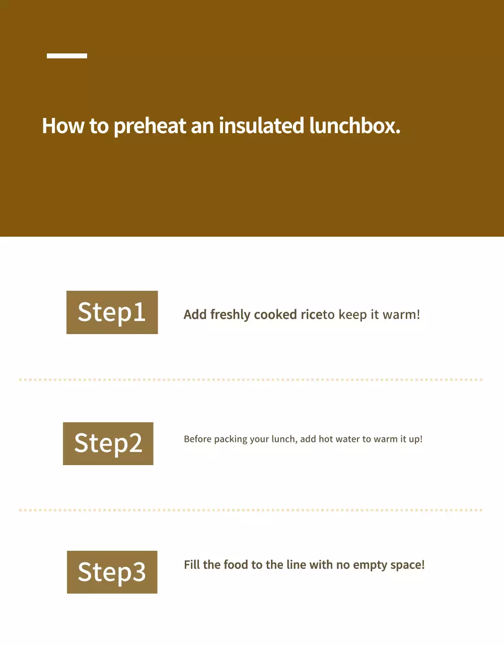 Beige Modern Lunch Box Ad