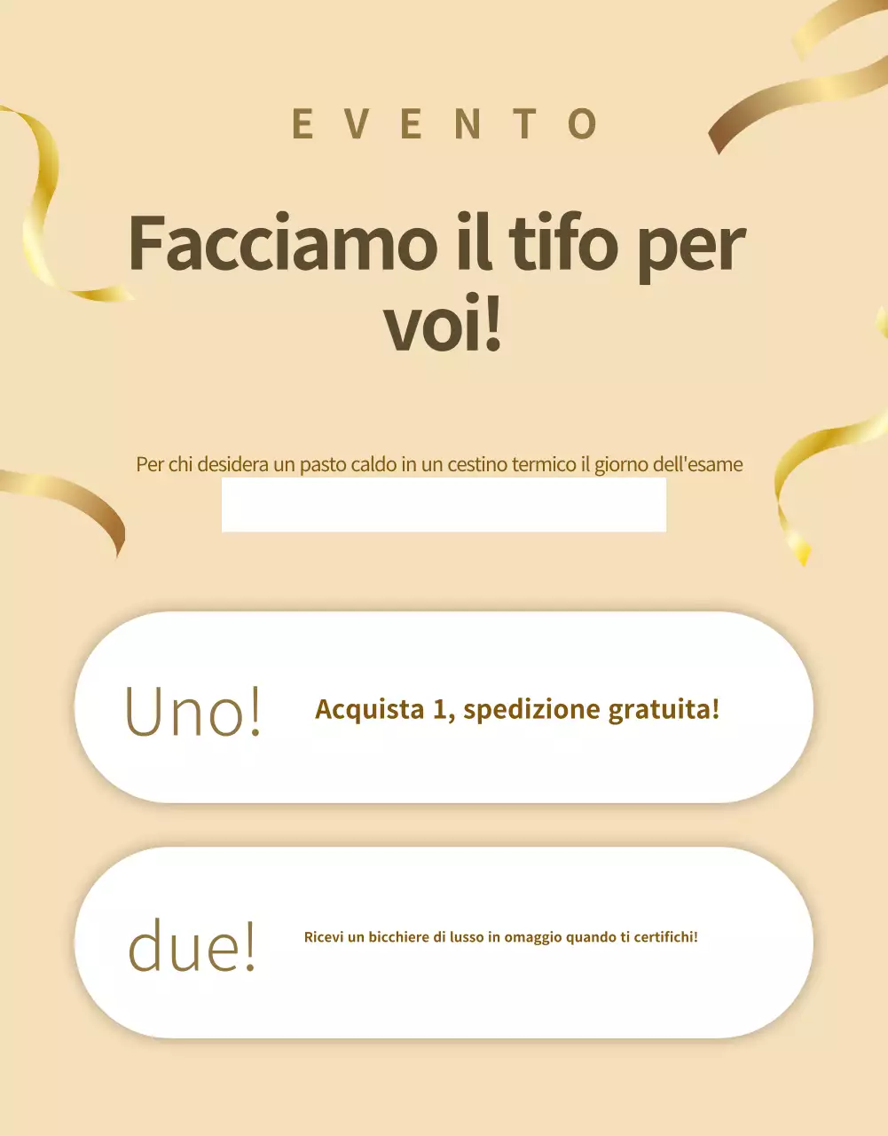 Pubblicità del cestino da pranzo moderno beige