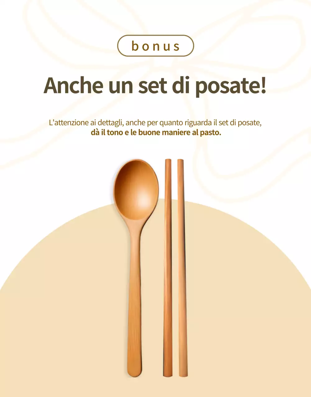 Pubblicità del cestino da pranzo moderno beige