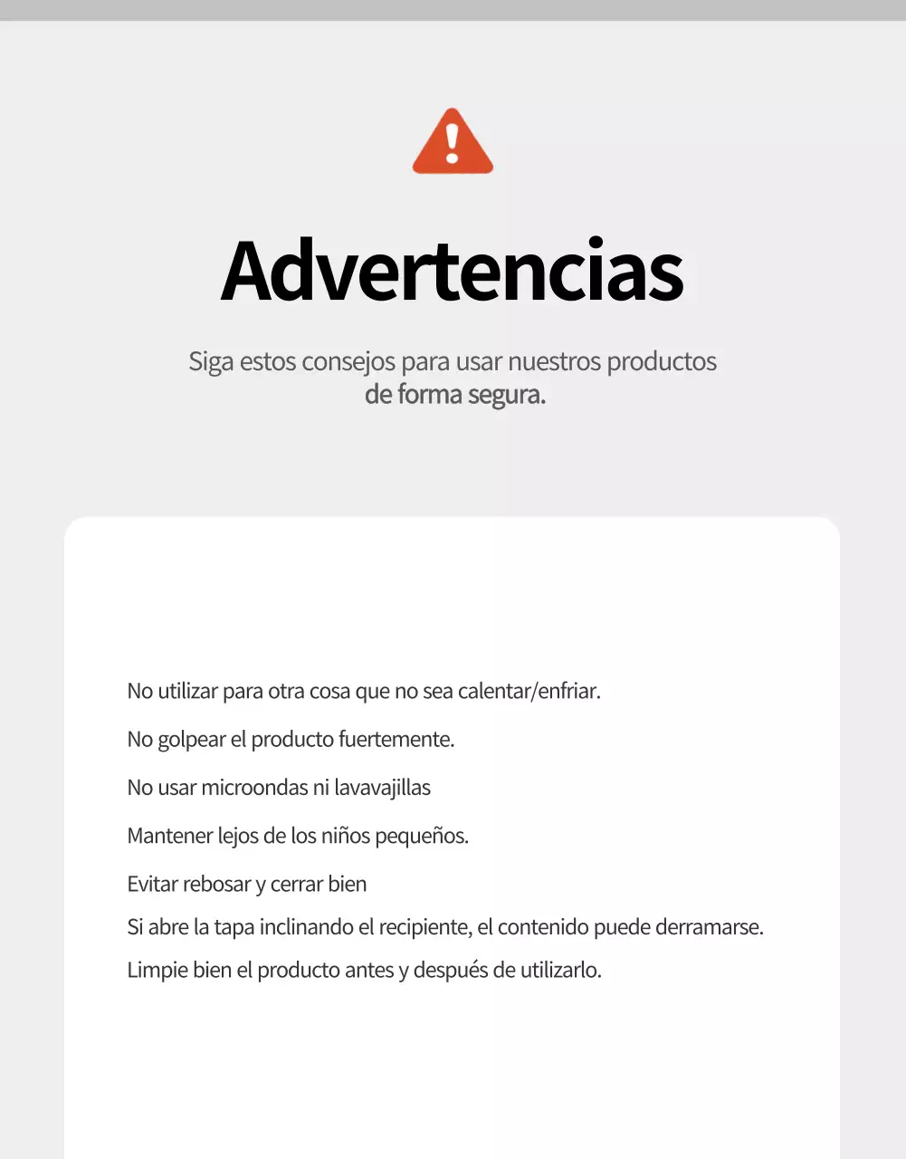 Anuncio de fiambrera moderna beige