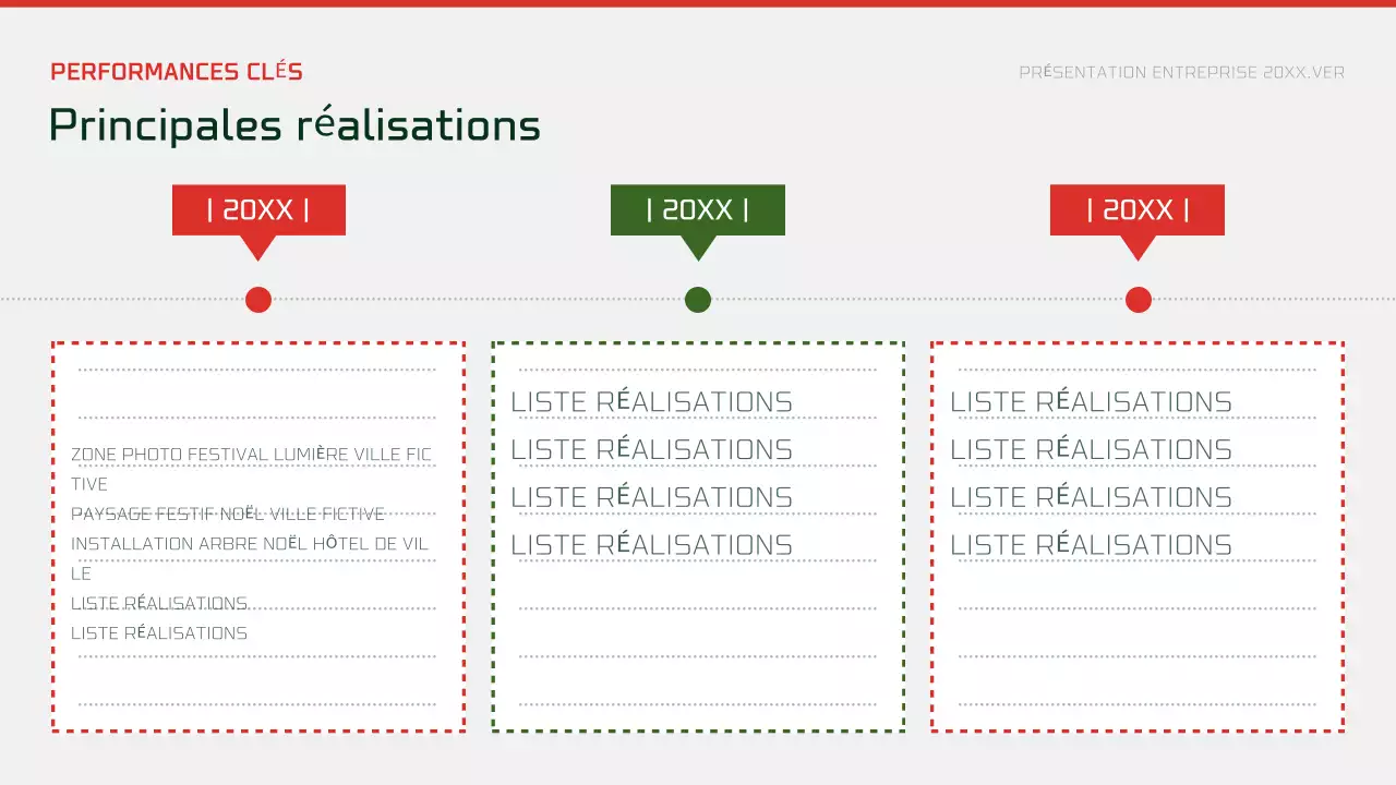 Publicité de Noël moderne et abstraite