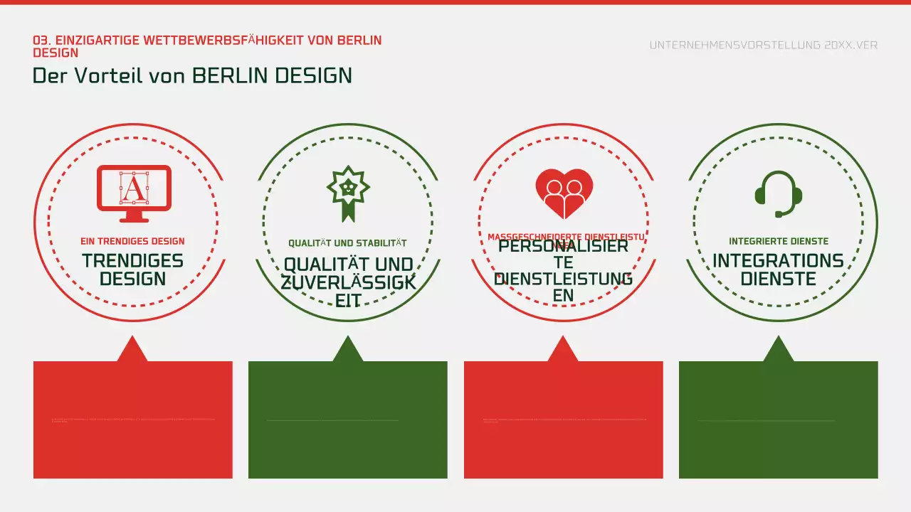 Abstrakte moderne Weihnachtswerbung