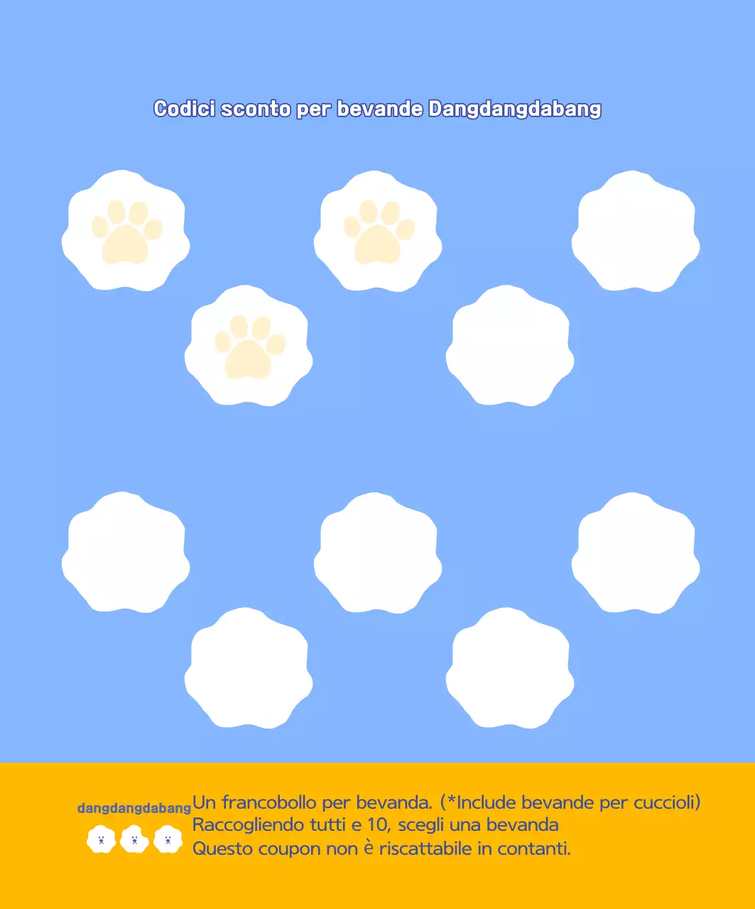 Coupon Giallo Simple Dog Cafe