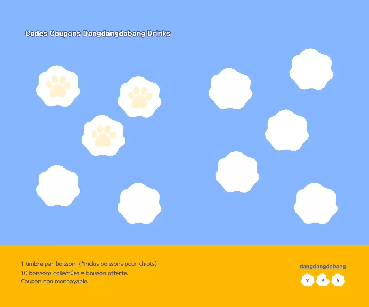 Coupon Yellow Simple Pet Cafe