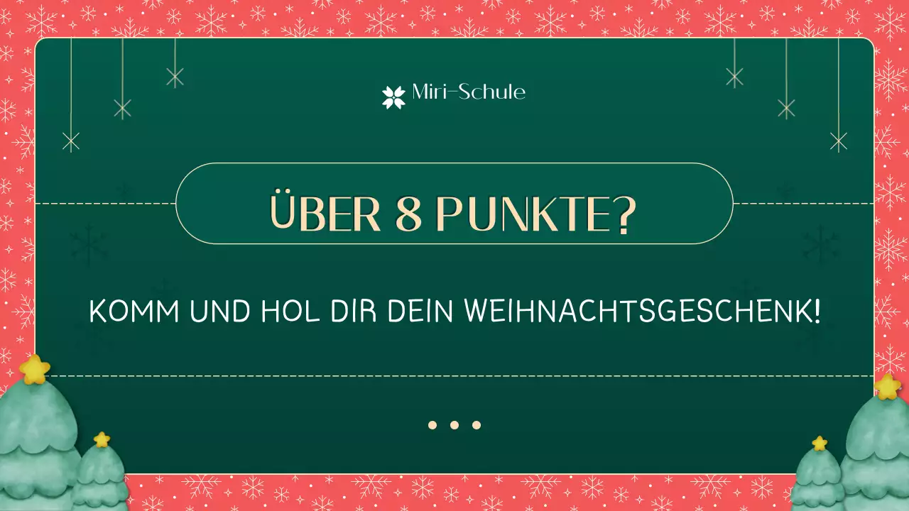 Grünes und rotes Illustrationsmaterial Wie gut kennst du dich mit Weihnachten aus?