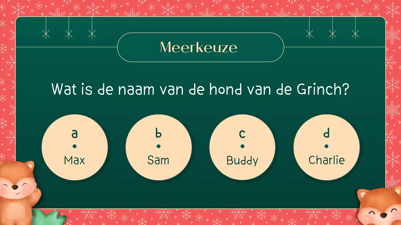 Groen en rood Illustratief Hoe goed weet je over Kerstmis Lesmateriaal