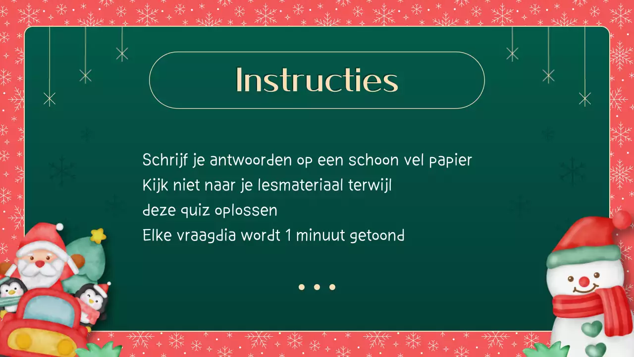Groen en rood Illustratief Hoe goed weet je over Kerstmis Lesmateriaal