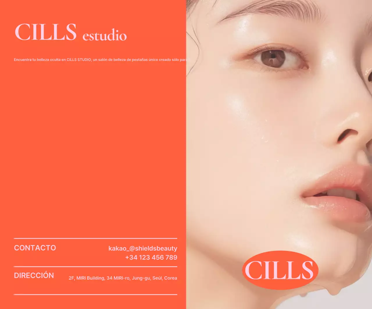 Anuncio Orange Modern Beauty